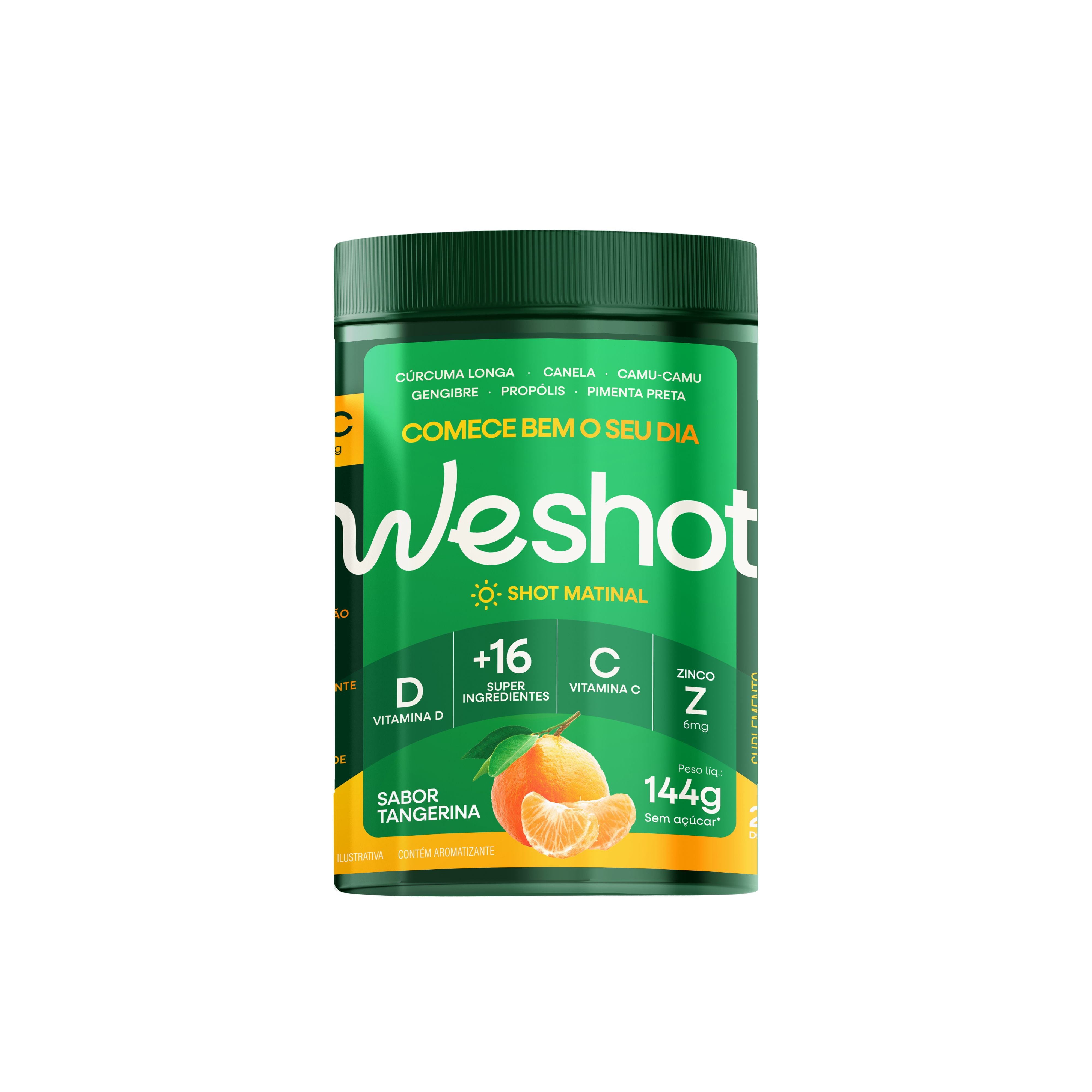 WESHOT MATINAL SABOR TANGERINA 144G