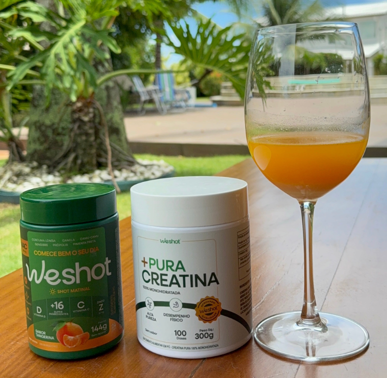 KIT WESHOT MATINAL + PURA CREATINA