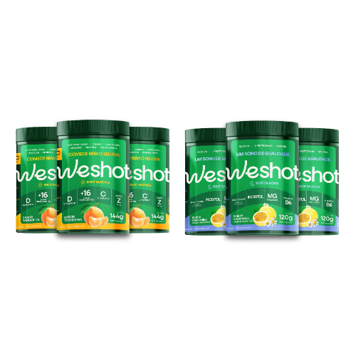 KIT 3X COMBO WESHOT DIA + NOITE