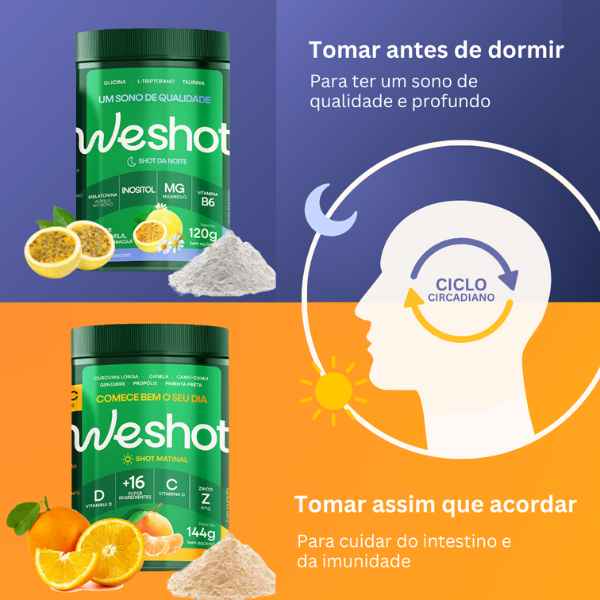 KIT COMBO WESHOT DIA + NOITE