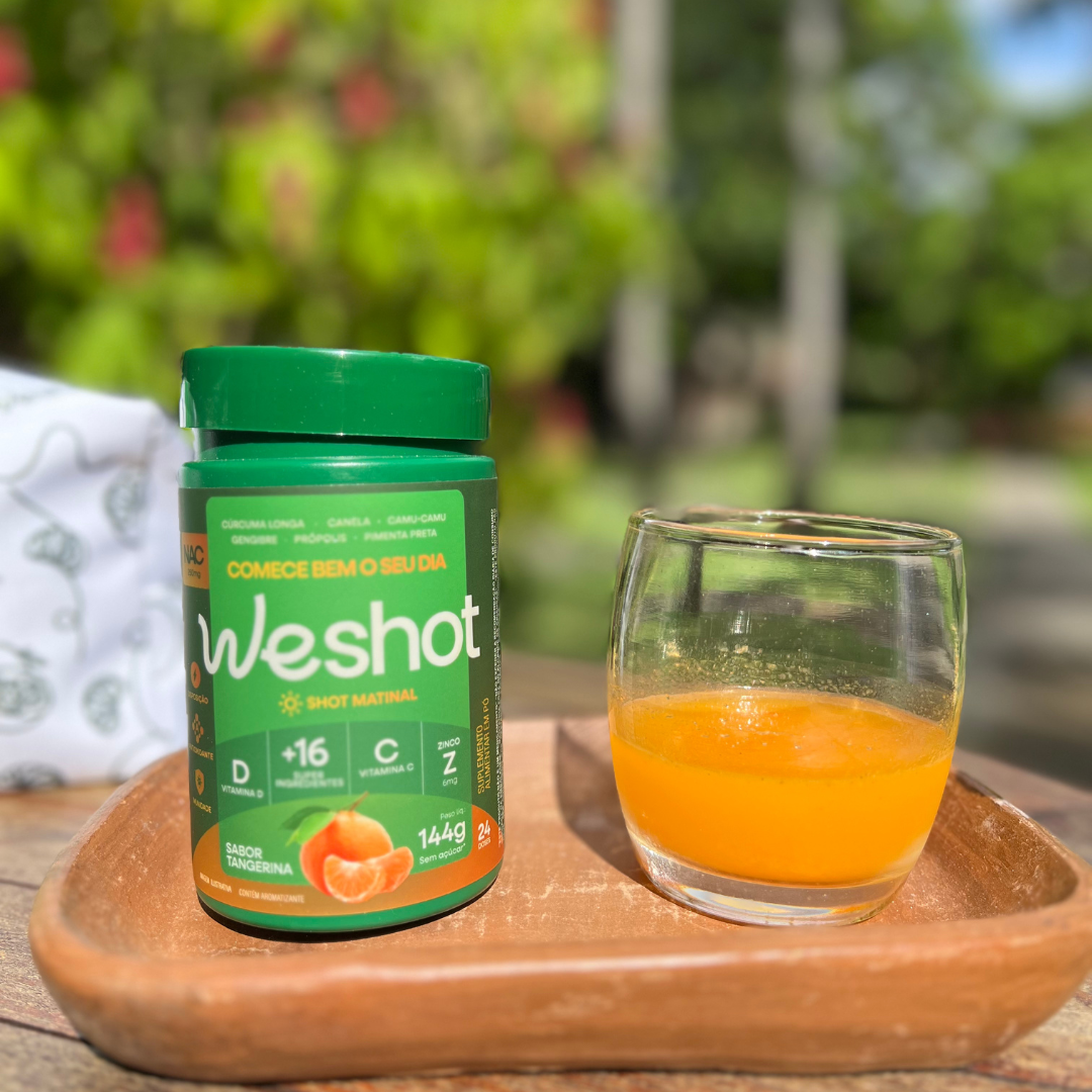 WESHOT MATINAL SABOR TANGERINA 144G