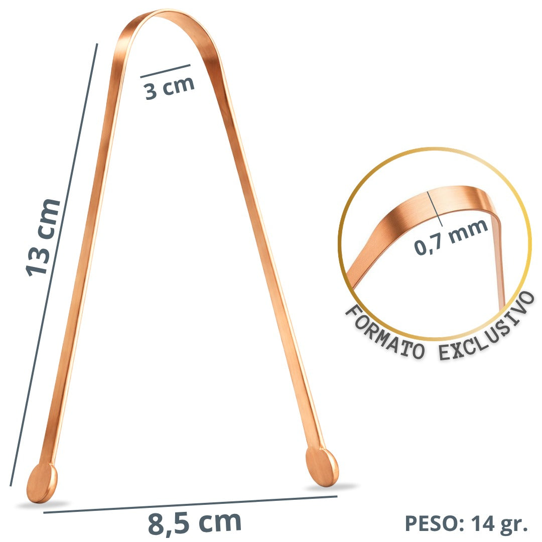RASPADOR DE LINGUA COBRE - WESHOT