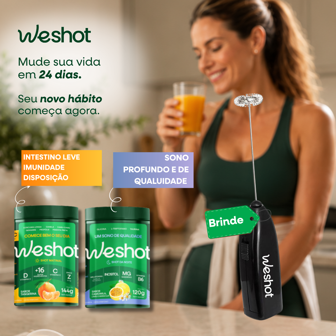 COMBO SHOT MATINAL PARA IMUNIDADE + SHOT DO SONO PROFUNDO (OFERTA)