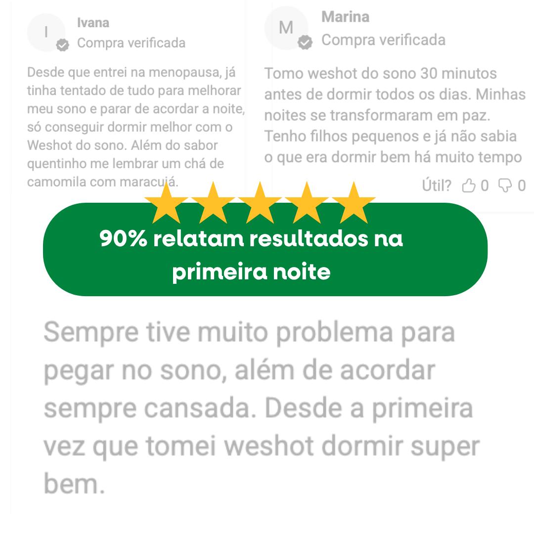 SHOT PARA SONO PROFUNDO COM MAGNÉSIO, INOSITOL E MELATONINA